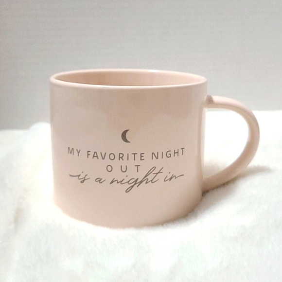 Threshold porcelain light pink mug